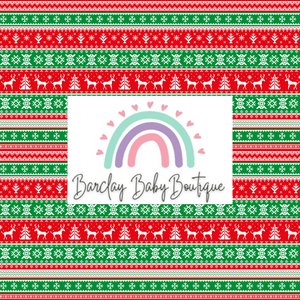 Holiday Sweater Fabric TODDLER/Pre-School (12/18m - 5T) ALL Patterns