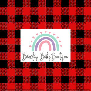 Buffalo Plaid Fabric TODDLER/Pre-School (12/18m - 5T) ALL Patterns