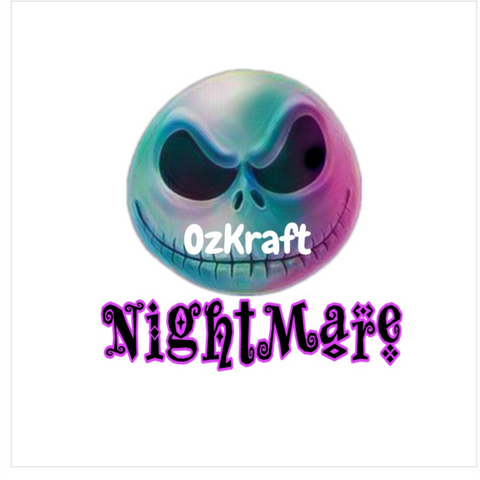 Nightmare Onesie, Basic T-shirt and Peplum shirt SUBLIMATION