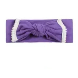 Headband with tassel - Purple