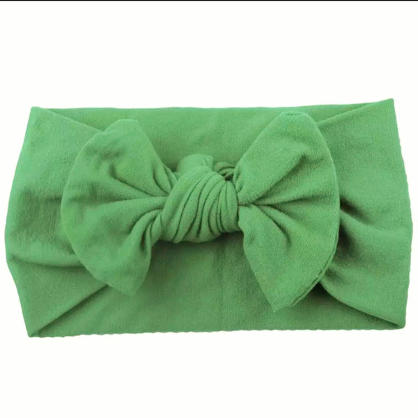 Nylon Headband - Green