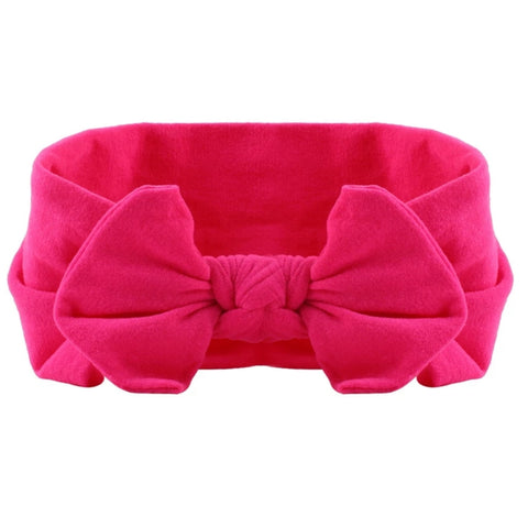 Nylon Headband - Bright Pink