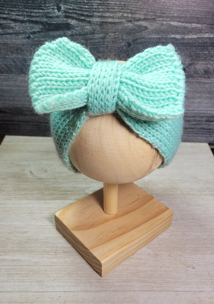 Bow Crochet/Knit Headband