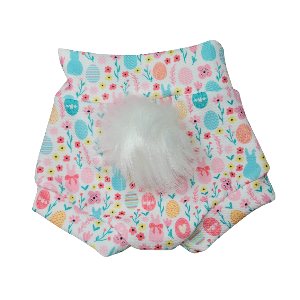 RTS Easter Bummie with removable Bunny Tail(Pom)