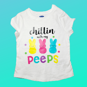 Peeps Easter onesie or toddler t-shirt