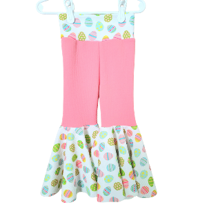 RTS Easter Egg Bell Bottoms 12/18m & 2T