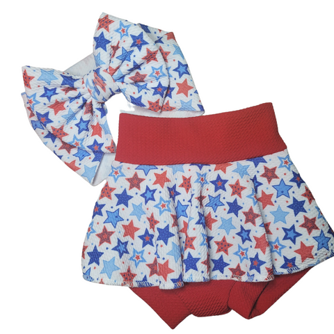 Stars Fabric - Bow, Bummie or Bummie Skirt