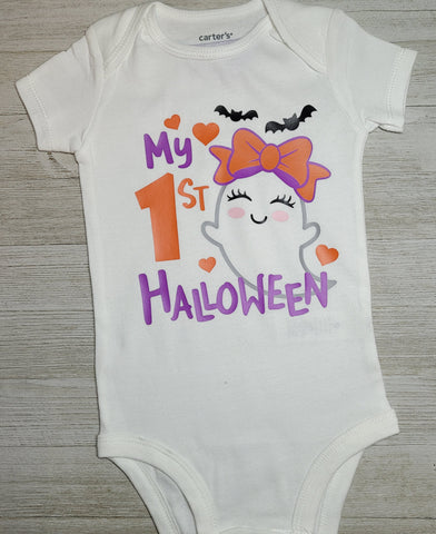RTS 'My 1st Halloween'' onesie 12m