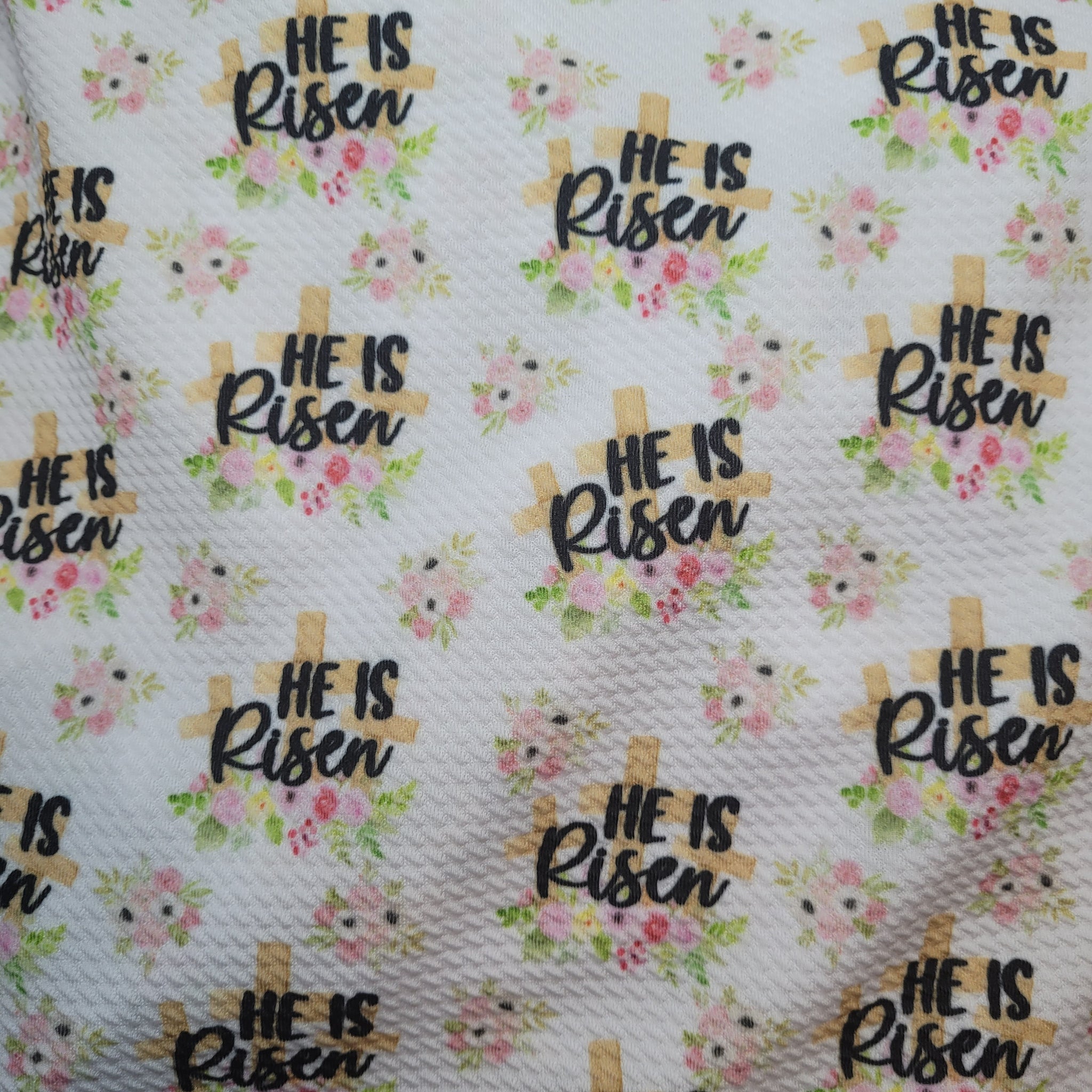 He is risen Fabric TODDLER/CHILD (18/24m - 6T) Bummie, Bummie Skirt, Shorts, Leggings or Joggers