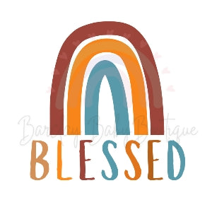 'Blessed' Onesie, Basic T-shirt and Peplum shirt SUBLIMATION
