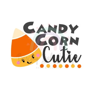 RTS 'Candy Corn Cutie' Onesie Short Sleeve 3/6 & 6/12m