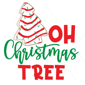 'Oh Christmas tree' Onesie, Basic T-shirt and Peplum shirt SUBLIMATION