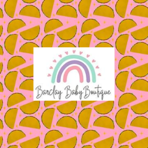 Pink Tacos Fabric INFANT (Preemie, Newborn, 0/3m to 9/12m) ALL Patterns