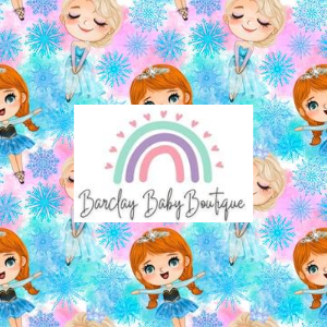 Ice Princess Splatter Fabric CHILD (6y - 12y) ALL Patterns