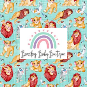 Lion Fabric INFANT (Preemie, Newborn, 0 /3m to 9/12m) ALL Patterns