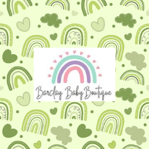 Lucky Rainbow Fabric INFANT (Preemie, Newborn, 0 /3m to 9/12m) ALL Patterns
