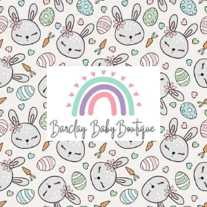 Girl Bunny Fabric INFANT (Preemie, Newborn, 0 /3m to 9/12m) ALL Patterns