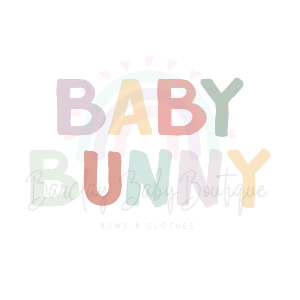 'Baby Bunny' WHITE Onesie, Tank Top, Basic T-shirt and Peplum shirt SUBLIMATION