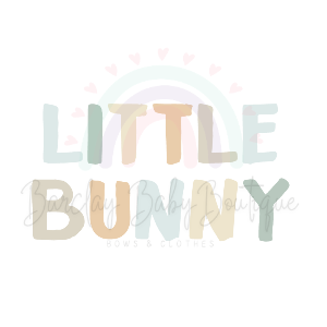 'Little Bunny' Boy WHITE Onesie, Tank Top, Basic T-shirt and Peplum shirt SUBLIMATION