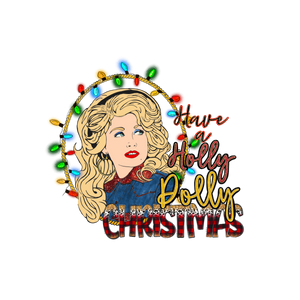 Dolly Christmas Onesie, Basic T-shirt and Peplum shirt SUBLIMATION