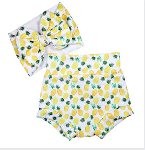 Pineapple Fabric - Bow, Bummie or Bummie Skirt