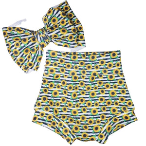 Sunflower stripe small INFANT (0/3m to 12/18m) ALL Patterns