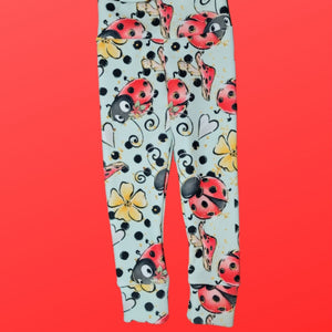 Ladybug print Fabric - Bow or Leggings