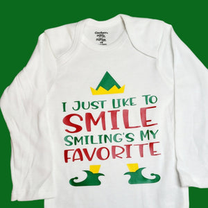 Elf onesie or toddler t-shirt