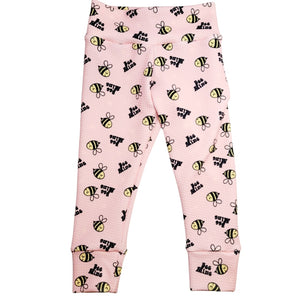 Bee Mine Fabric TODDLER/CHILD (12/18m - 6T) Bummie, Bummie Skirt, Shorts, Leggings or Joggers
