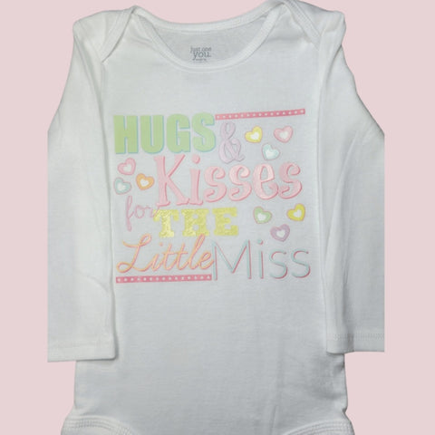 'Hugs & Kisses for Little Miss' Onesie or Toddler T-shirt