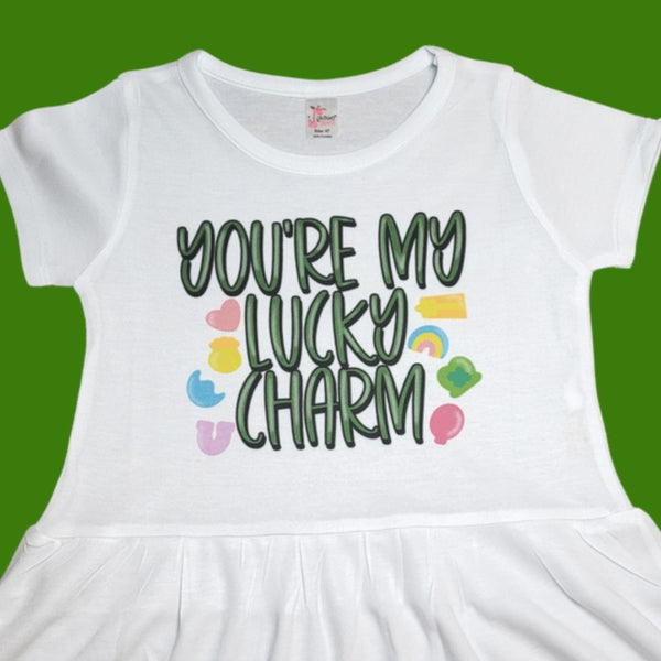 'You're my lucky charm' Onesie or T-shirt SUBLIMATION