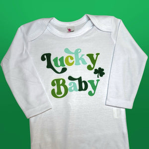 'Lucky Baby' Onesie or T-shirt SUBLIMATION