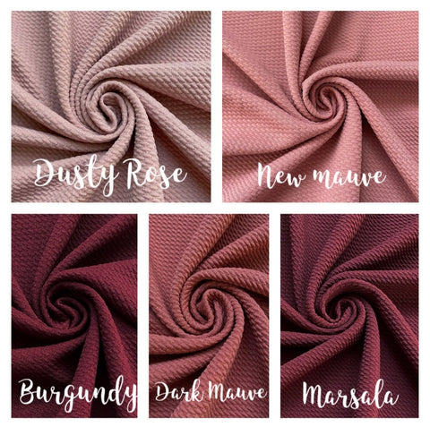 Solid Bummie Shades of Mauve ALL Sizes (0/3m to 10/12y)