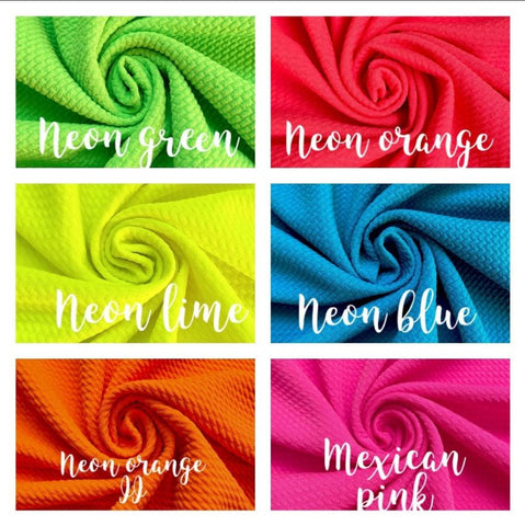 Solid Bummie Neon Colors ALL Sizes (0/3m to 10/12y)